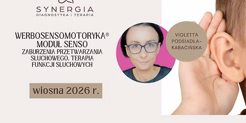 WERBOSENSOMOTORYKA - MODU\u0141 SENSO. ZABURZENIA