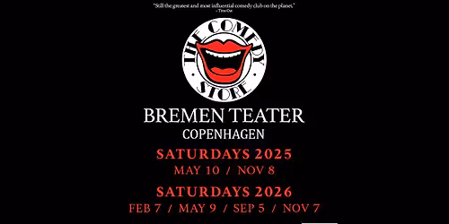 The Comedy Store \/\/ Bremen Teater \/\/ 5. september 2026