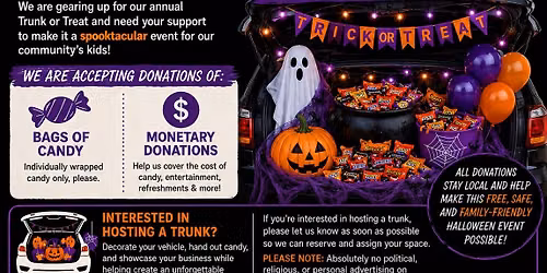 Elks Lodge #1897 Annual Trunk or Treat