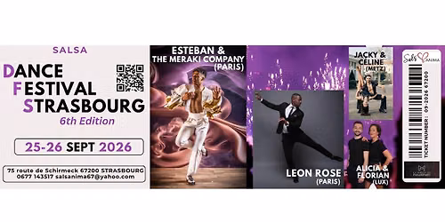 DFS - Dance Festival of Salsa Strasbourg - 6th \u00c9dition