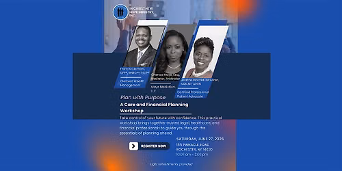 Plan with Purpose: A Care and Financial Planning Workshop