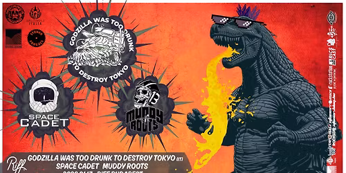 Godzilla was too drunk to destroy Tokyo (IT) | Space Cadet | Muddy Roots \/\/ RIFF