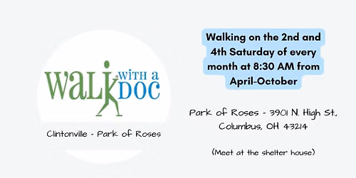 Walk with a Doc at Clintonville (Park of Roses)