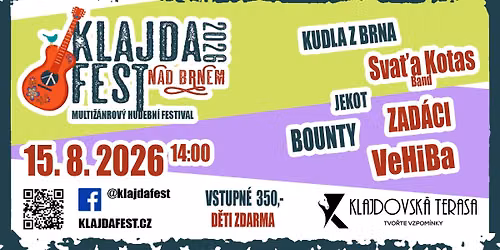 KLAJDA FEST nad Brnem 2026