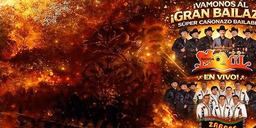 BANDA MOVIL, BANDA ZARAPE & LOS CADETES DE LINARES 