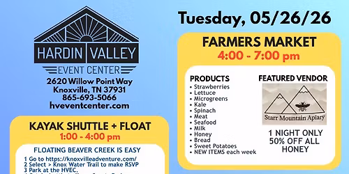 Pavilion Farmers Market - 05\/26\/26