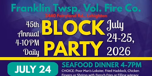 FTVFC 45th anniversary block party