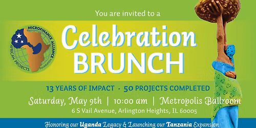 Celebration Brunch: 13 Years of Impact, 50 Projects Completed