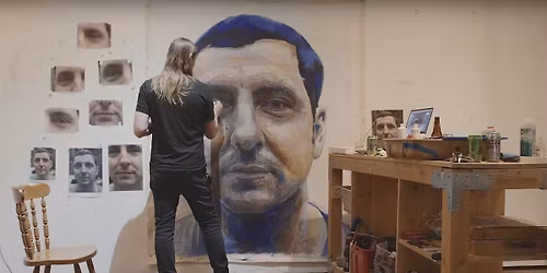 Paint Large Scale Modern Portraits - Workshop Series