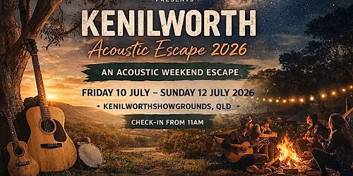 Coast Acoustic Escape - Kenilworth 2026