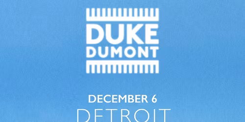 Duke Dumont at Zouk Nightclub