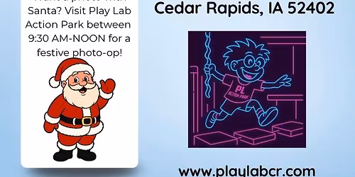 \ud83c\udf85\u2728 Santa & Friends at Play Lab! \u2728\ud83c\udf84