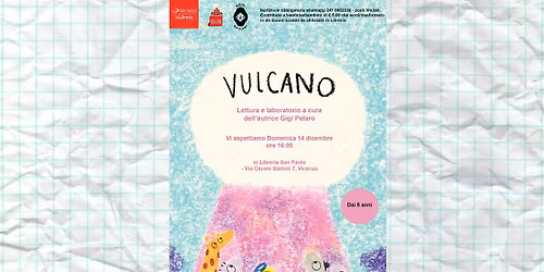 Vulcano - il nuovo libro di Gigi Pataro