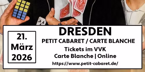 Drillingseffekt - die Zaubershow in Dresden