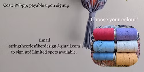 Yoga &  Macrame Plant Hanger Workshop