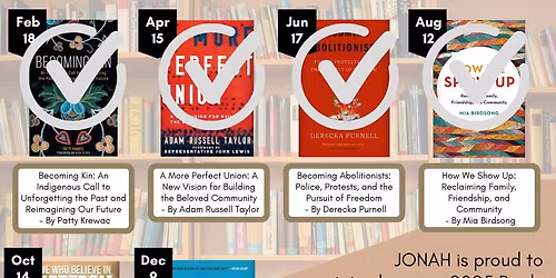 JONAH's December Book Club