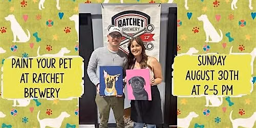 Paint Your Pet at Ratchet Brewing in Salem