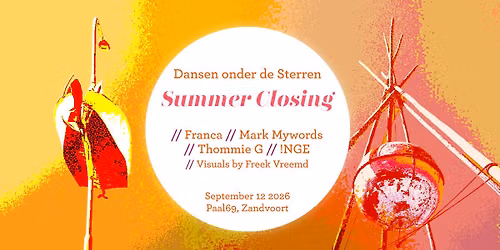 Dansen onder de Sterren - Summer Closing