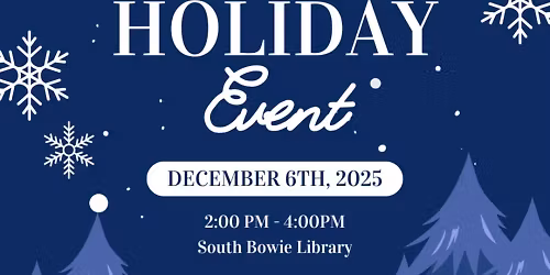 Holiday Event with Special Guest and Book Exchange