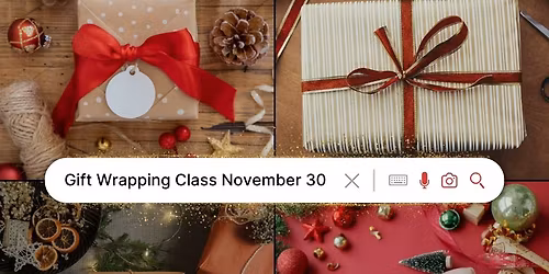 Gift Wrapping Class