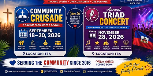 Triad Haitian community Concert 