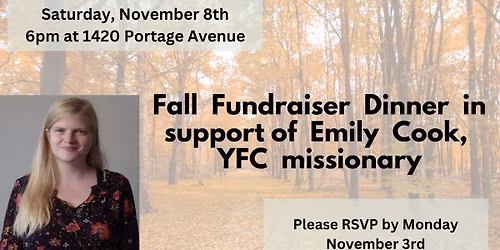 Emily Cook's Fall Fundraiser