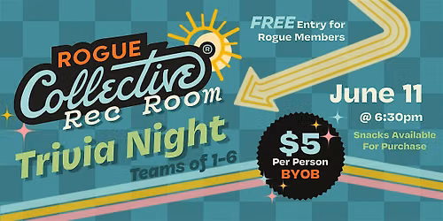 Rogue Rec Room : Trivia Night!