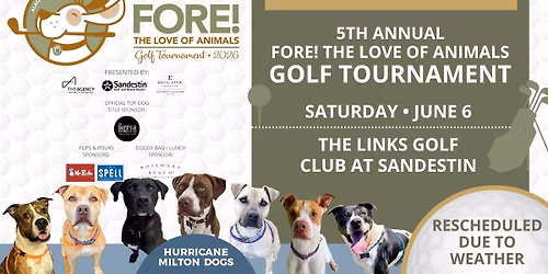 5th Annual FORE! The Love of Animals Golf Tournament