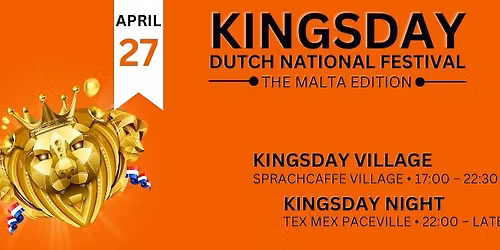 Dutch Kingsday, the Malta edition 2026