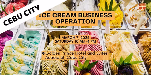 Ice Cream and Gelato Business Operation - CEBU CITY
