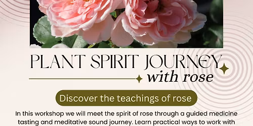 Plant Spirit Journey with Rose
