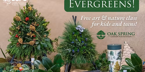 Evergreens: Art and Nature Class for Kids & Teens