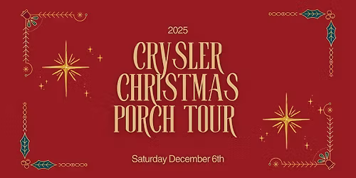 Crysler Christmas Porch Tour 2025\/Tourn\u00e9e des perrons de No\u00ebl de Crysler