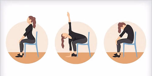 Chair Yoga at the CR Downtown Library