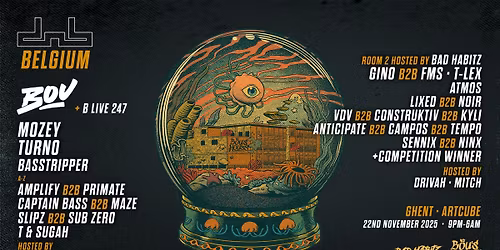 Bou's House Belgium x DNB Allstars