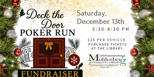 Deck the Door Poker Run