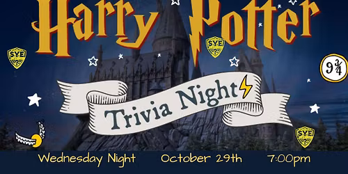 Harry Potter Trivia Night