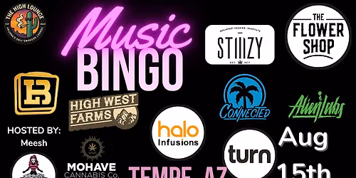 Meeshs' Music Bingo
