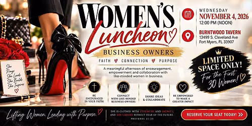 Business Women Luncheon