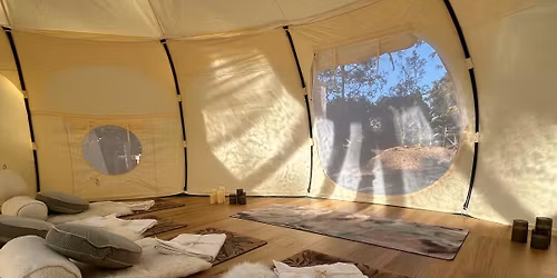 \ud83c\udf3f Deepen the Calm, Awaken the Heart in the Yurt with Soulwave Sound Baths (Nov \u2013 Week Two)