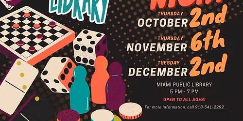 Level Up at Your Library: Family Game Night