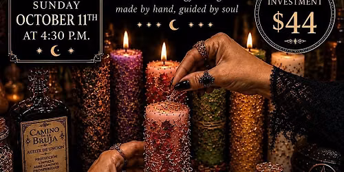 Dressing Candles for Candle "Magick" with Chela