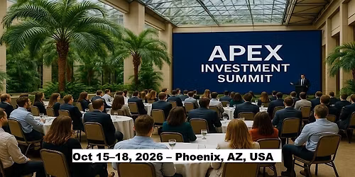 Apex Masters Expos \u2013 Investment Summit in Phoenix, AZ, USA