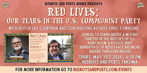 RED LIVES: Our Years in the U.S. Communist Party | Busboys and Poets Books