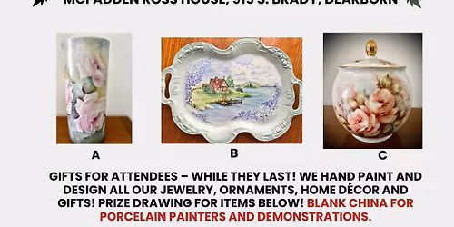 Dearborn Porcelain Artists Show and Sale