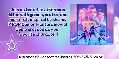 K-Pop Demon Hunters Party