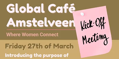 Global Caf\u00e9 Kick Off meeting