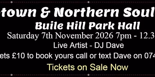 Motown & Northern Soul Night
