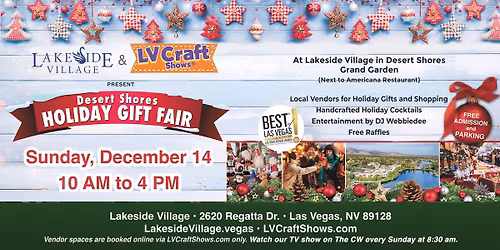 Desert Shores Holiday Gift Fair