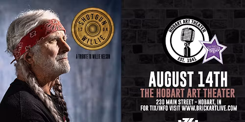 Shotgun Willie Live: Tribute to Willie Nelson at Hobart Art Theatre